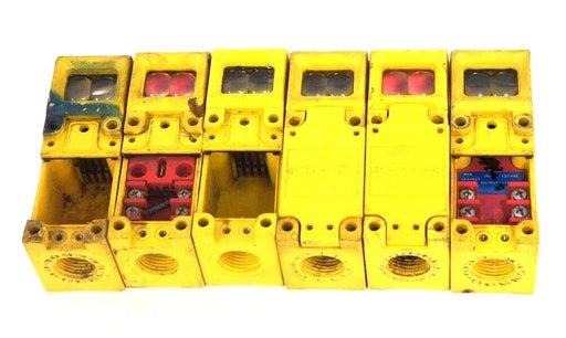 LOT OF 6 BANNER DX1 SCANNER BLOCK MULTI-BEAM