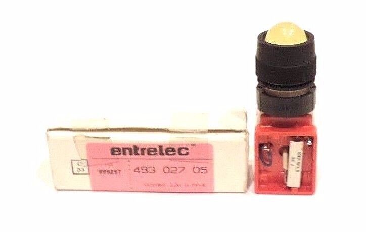 NIB ENTRELEC 493 027 05 PILOT LIGHT 999297 127 VAC-DC, 49302705
