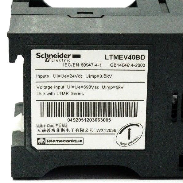 NIB SCHNEIDER LTMEV40BD EXPANSION MODULE TESYS T- 940492 24VDC LTM-EV40BD