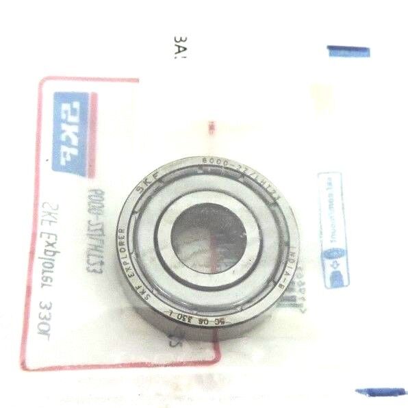 LOT OF 6 NEW SKF 6000-2Z/LHT23 BALL BEARINGS 10MM BORE 26MM OD 8MM WIDTH