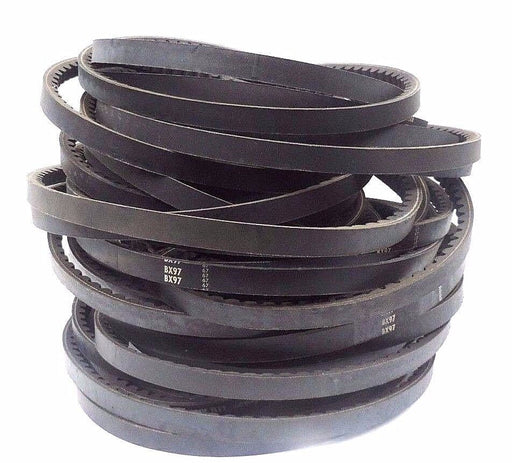 LOT OF 5 NEW GOODYEAR BX97 TORQUE FLEX V-BELTS NOMINAL OUTSIDE LENGTH 100''