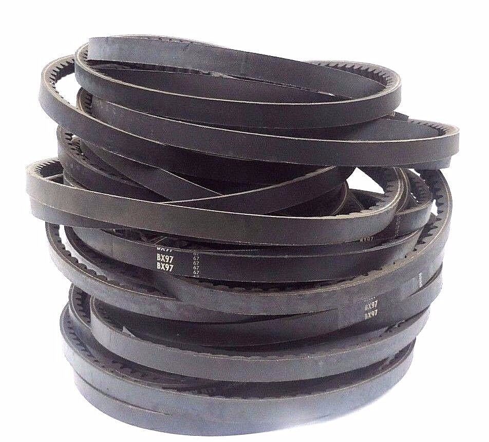 LOT OF 5 NEW GOODYEAR BX97 TORQUE FLEX V-BELTS NOMINAL OUTSIDE LENGTH 100''