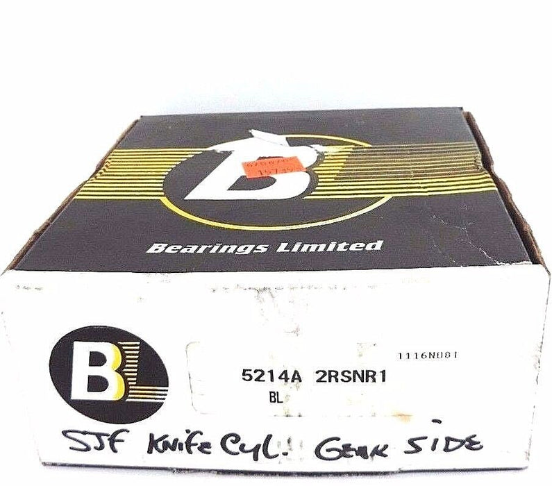 NIB BEARINGS LIMITED 5214A-2RSNR1 BALL BEARING 5214A2RSNR1, 5214A 2RSNR1