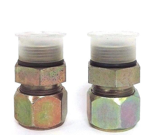 BOX OF 2 NEW PARKER 16 F5BU-S STRAIGHT THREAD CONNECTOR 16 BU-S