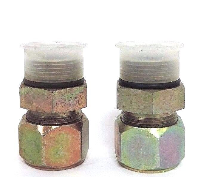 BOX OF 2 NEW PARKER 16 F5BU-S STRAIGHT THREAD CONNECTOR 16 BU-S