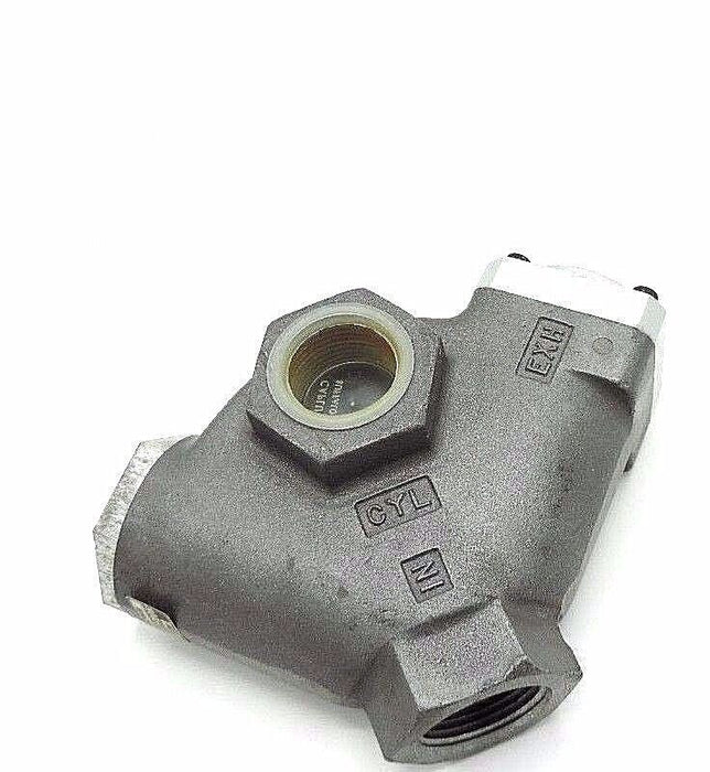 NEW ROSS 1868A6005 1 QUICK EXH. SELF ACT VALVE 0.3-10 BAR