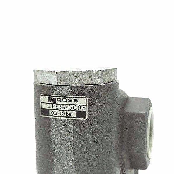 NEW ROSS 1868A6005 1 QUICK EXH. SELF ACT VALVE 0.3-10 BAR
