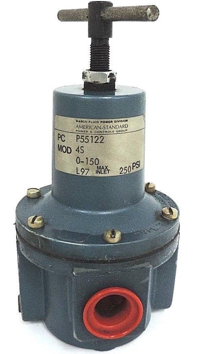 NEW WABCO P55122 RELAY VALVE MOD: 4S, 0-150, 250PSI