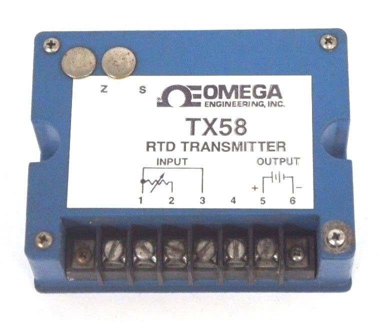 OMEGA ENGINEERING TX58-PT2 RTD TRANSMITTER