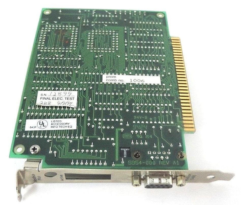 MODICON AM-SA85-000 NETWORK ADAPTER CARD SA85, ASSY: S954-000 REV. A