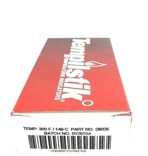 BOX OF 10 TEMPIL INC. 28026 TEMPILSTIK TEMPERATURE INDICATORS 300°F / 149°C
