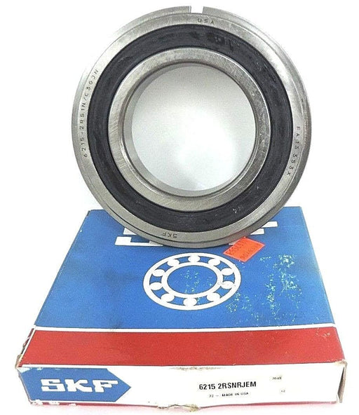 NIB SKF 62152RSNRJEM BEARING SEALED DEEP GROOVE 75X130X25MM, 6215-2RSNRJEM