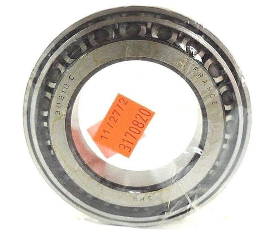 NEW SNR 30210C TAPPER ROLLED SINGLE ROW BALL BEARING