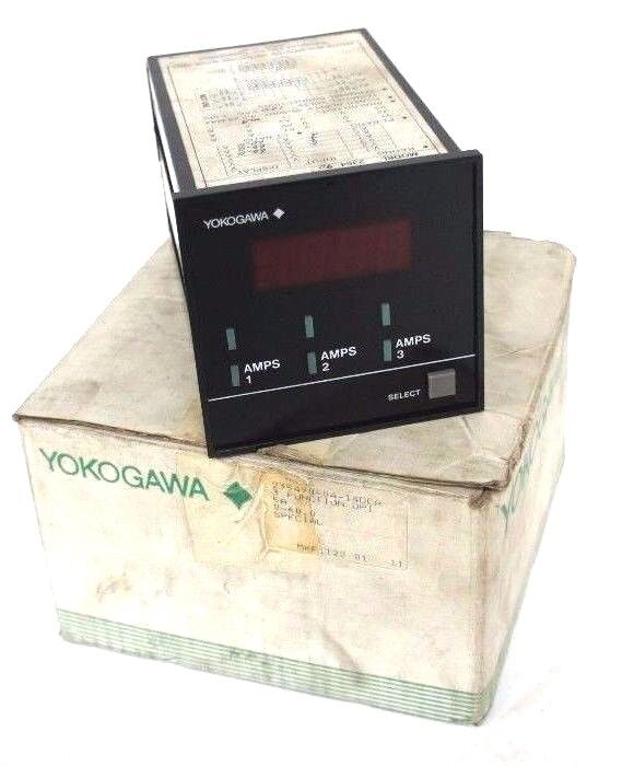 NEW YOKOGAWA 235490-04-14DCA PANEL METER 2354 90, 60LM0190, MKF1122 01