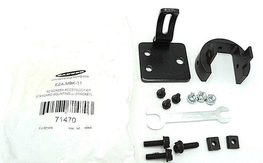 LOT OF 2 NEW BANNER EZA-MBK-11 EZ SCREEN ACCESSORY KIT (L BRACKET) 71470