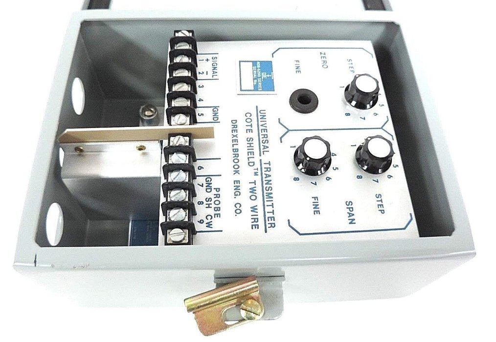 NEW DREXELBROOK 408-6200-001 UNIVERSAL TRANSMITTER 408-6200 SERIES W/ ENCLOSURE