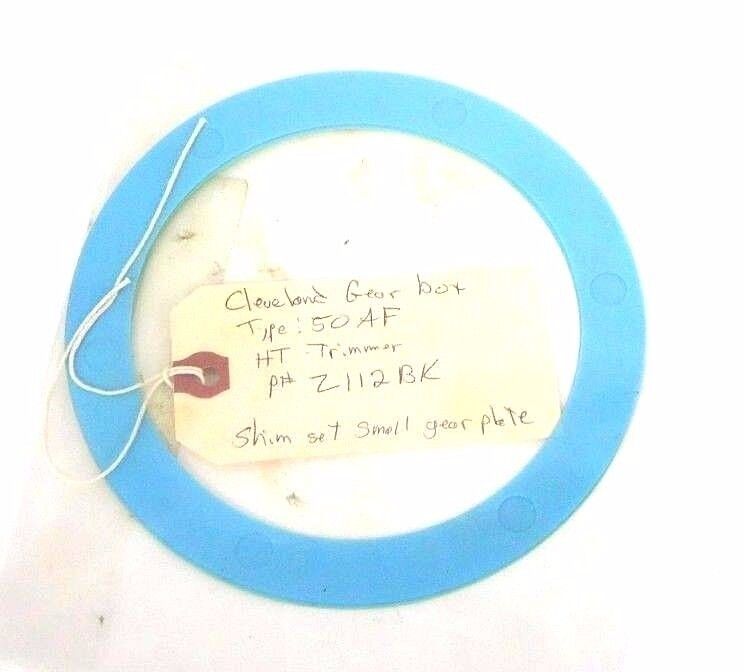 NEW CLEVELAND GEAR BOX Z112BK SHIM SET FOR SMALL GEAR PLATE (13 PIECES)