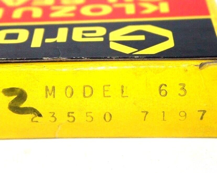 LOT OF 3 NIB GARLOCK KLOZURE 23550 7197 OIL SEALS MODEL 63