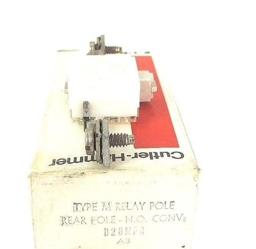 NIB CUTLER HAMMER D26MPR TYPE M RELAY POLE REAR POLE N.O. CONV SER. A3