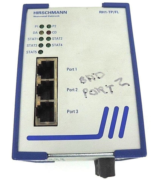 HIRSCHMANN RH1-TP/FL ETHERNET TWISTED PAIR INDUSTRIAL HUB 943613001
