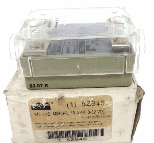 NIB DAYTON 5Z948 RELAY SOLID STATE 240VAC, 50/60HZ, 10AMP, 3-32VDC
