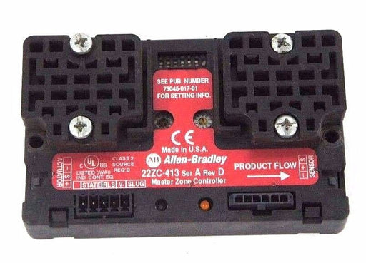 ALLEN BRADLEY 22ZC-413 MASTER ZONE CONTROLLER SER A, REV D, 75045-017-01