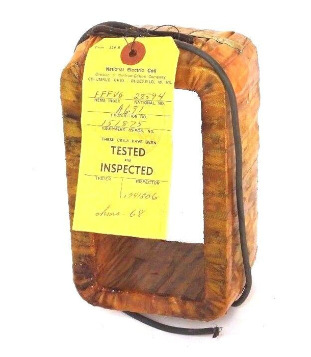 NEW NATIONAL ELECTRIC 151875 COIL 28594 WHSK 40