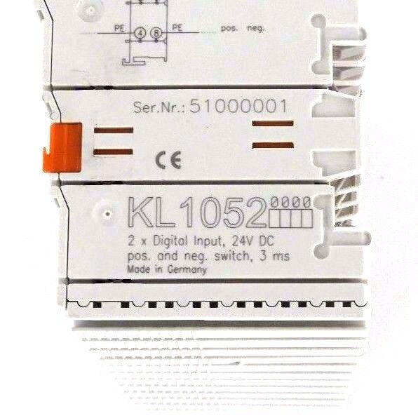 LOT OF 12 NEW BECKHOFF KL1052 2-CHANNEL DIGITAL INPUT TERMINAL 24 V DC