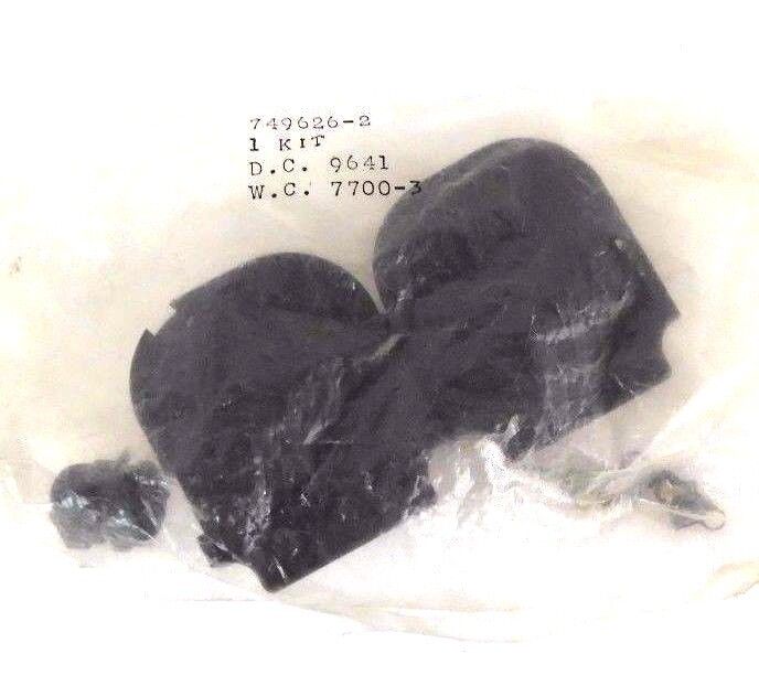 LOT OF 11 NEW AMP 749626-2 CONNECTOR BACKSHELL/CABLE CLAMP BLACK KIT