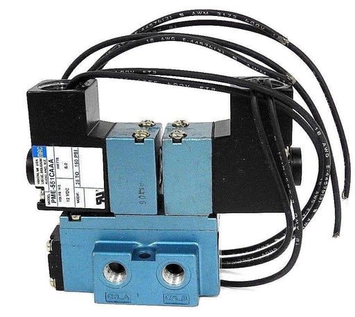 NIB MAC 921B-PM-551CA SOLENOID VALVE MAC 921BPM551CA, WATTS: 6.0, 25 TO 150 PSI