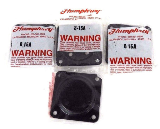 LOT OF 4 NIB HUMPHREY 8-15A MOUNTING BASES 815A