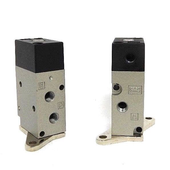 LOT OF 2 NEW SMC VZA212-P-M5-F AIR OPERATED VALVES VZA212PM5F