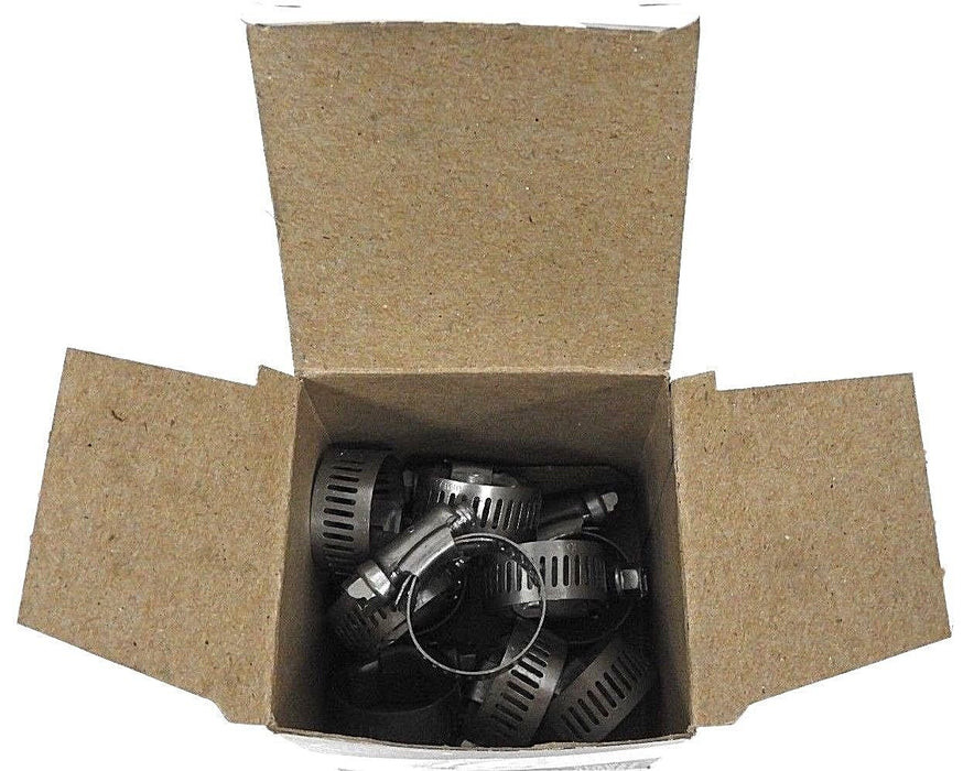 BOX OF 10 NEW IDEAL TRIDON 5710051 CLAMPS 611010706, SAE SIZE 10, 1/2" - 1 1/16"