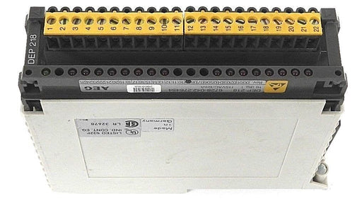 AEG MODICON DEP218 6728-042.276454 INPUT MODULE 16POINT, 115VAC