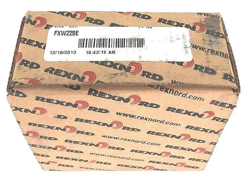 NIB REXNORD FXW220E LINK-BELT FLANGE BEARING 2-BOLT, 1.250" ID, 3.937" BHC