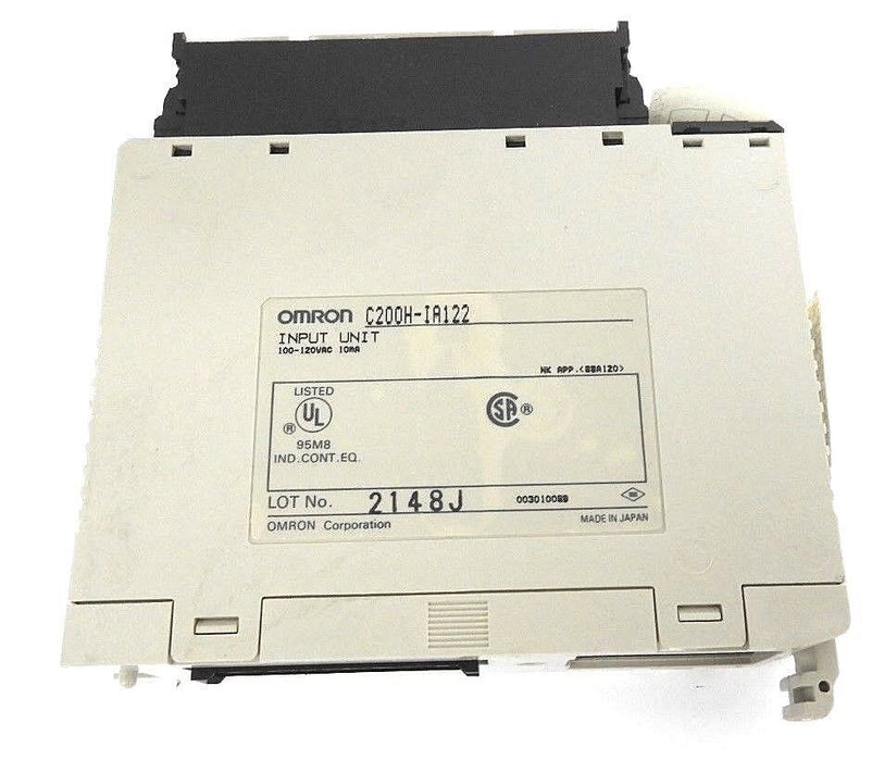 NIB OMRON C200H-IA122 SYSMAC INPUT MODULE 10AMP MAX 16POINT 100-120VAC