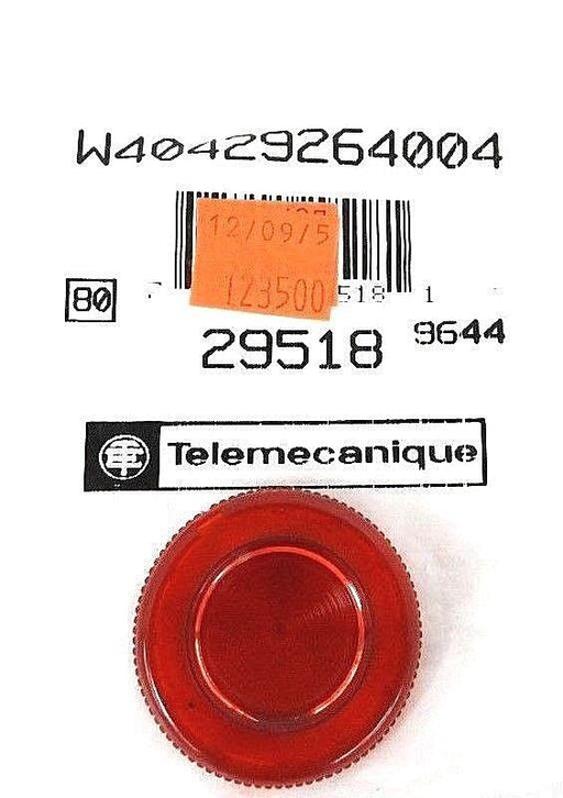 NEW TELEMECANIQUE W40429264004 RED PUSH BUTTON OPERATOR 29518