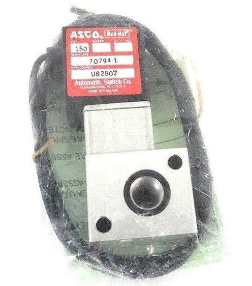 NEW ASCO U82802 SOLENOID VALVE 150 AIR