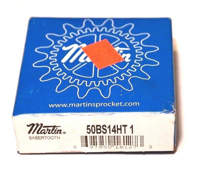 NIB MARTIN 50BS14HT-1 SPROCKET 1" BORE 50BS14HT1