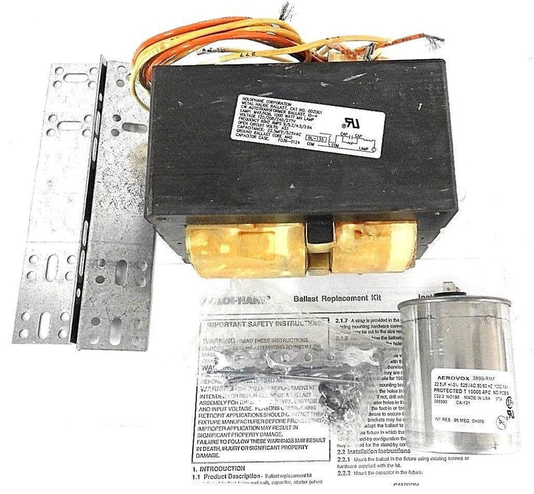 NIB HOLOPHANE RBKC10MHMTB BALLAST REPAIR KIT, 120/208/240/277V, GDZ0G1, 3899-RFM