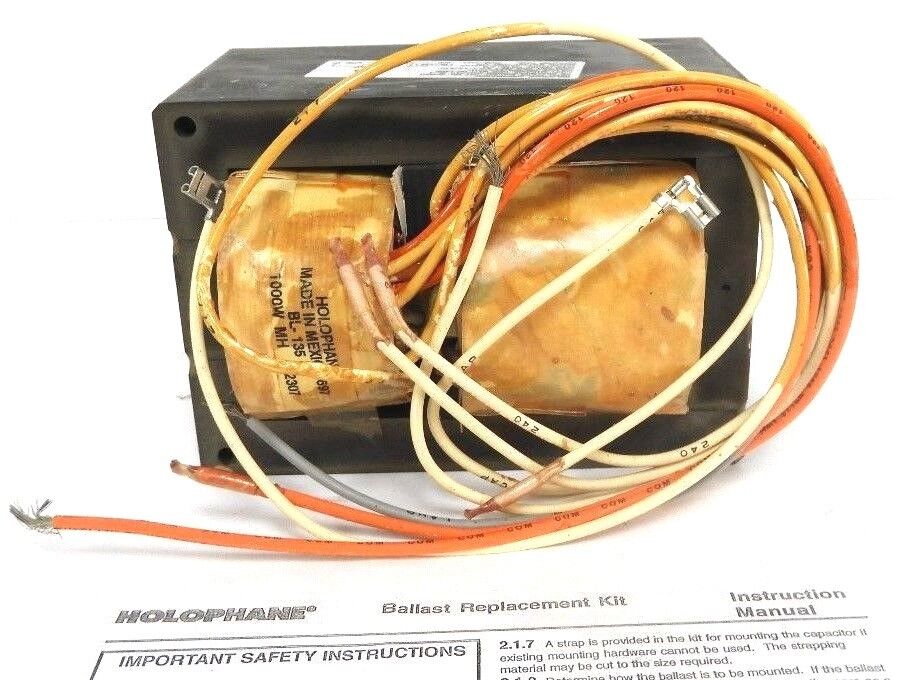 NIB HOLOPHANE RBKC10MHMTB BALLAST REPAIR KIT, 120/208/240/277V, GDZ0G1, 3899-RFM