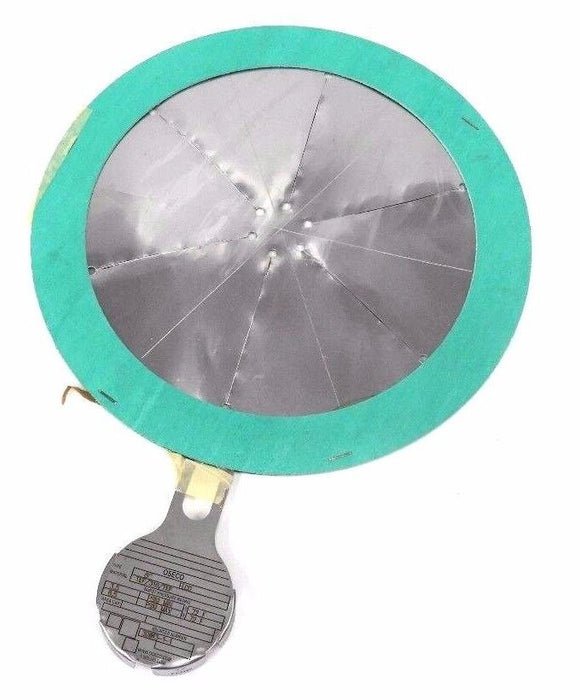 NIB OSECO TYPE: FLCO, MATERIAL: TEF/316/TEF, RUPTURE DISK 8", 30643-1