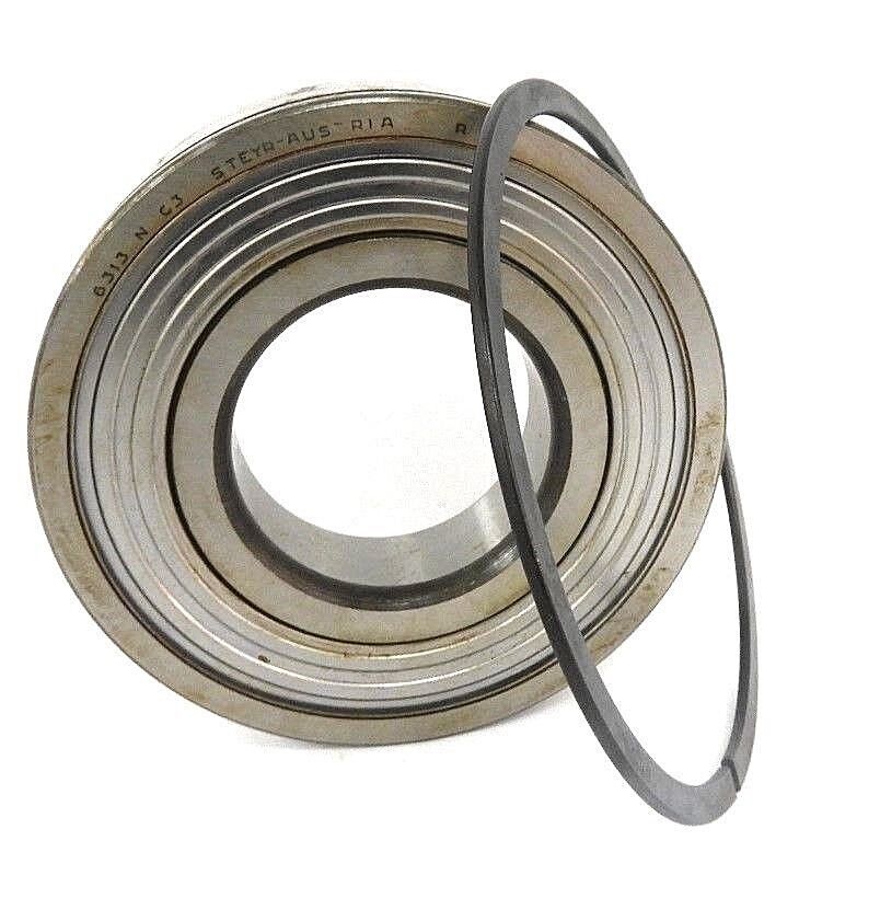 NEW STEYR 6313 SINGLE ROW BALL BEARING 6313NC3, 6313Z