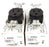 LOT OF 2 NIB COOPER AH5661 SINGLE RECEPTACLES 15A, 250V, 2P, 3W