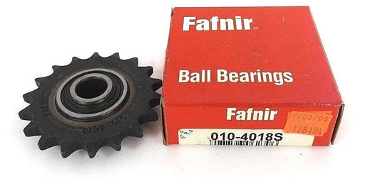 NIB FAFNIR 010-4018S IDLER SPROCKET 18-TEETH 40 CHAIN 0.640 BORE