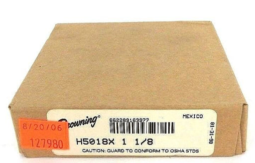 NIB BROWNING H5018X 1 1/8 SPROCKET 1-1/8IN BORE 18TEETH