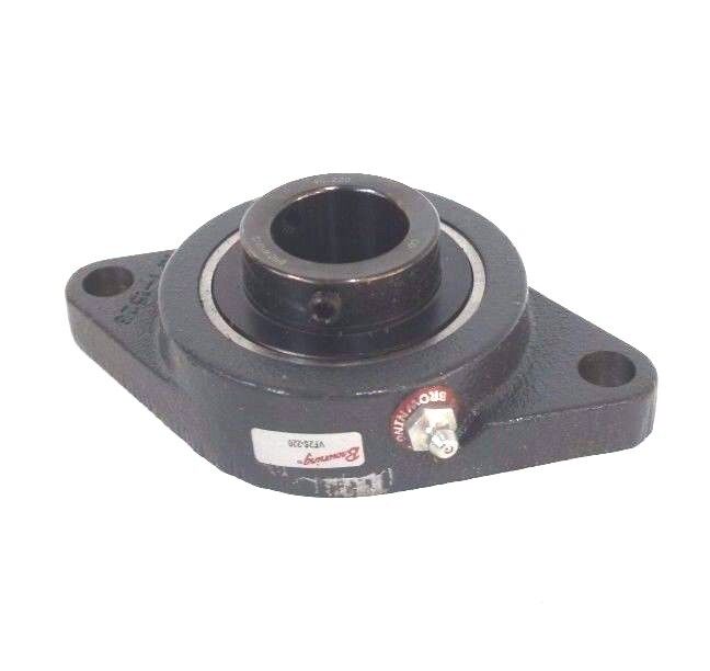 NIB BROWNING VF2S-220 BEARING 1-1/4" 2BOLT FLANGE SET SCREW LOCKING VF2S220