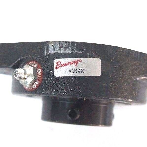 NIB BROWNING VF2S-220 BEARING 1-1/4" 2BOLT FLANGE SET SCREW LOCKING VF2S220