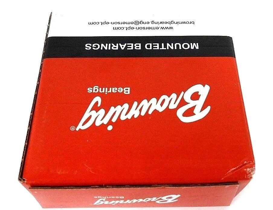 NIB BROWNING VF2S-220 BEARING 1-1/4" 2BOLT FLANGE SET SCREW LOCKING VF2S220