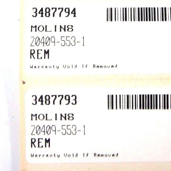 LOT OF 70 NEW MOLINS 20409-553-1 BELTS 3487789